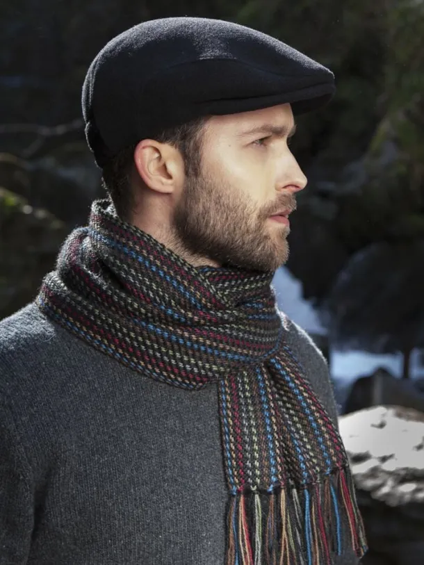Trinity Flat Cap Black