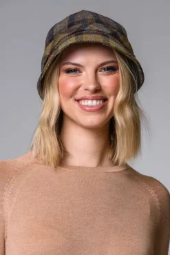 Tweed Flapper Cap Col. 41