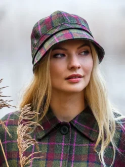 Tweed Flapper Cap Col. 402