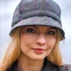 Tweed Flapper Cap Col. 150