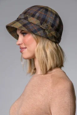 Tweed Flapper Cap Col. 41