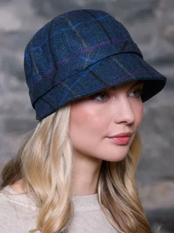 Tweed Flapper Cap Col. 80