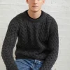 Unisex Super Soft Merino Wool Sweater Charcoal