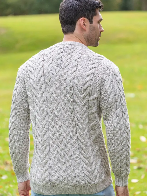 Unisex Super Soft Merino Wool Sweater Oatmeal