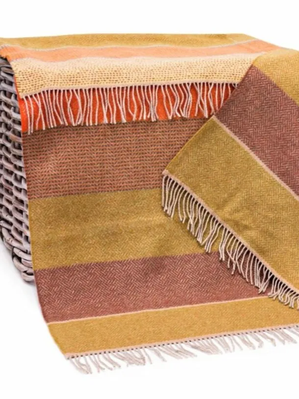 Wool and Cashmere Throw Col.1402